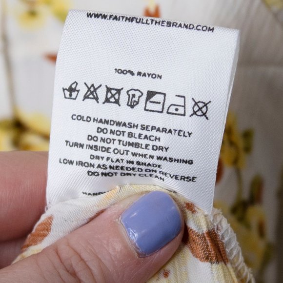 Faithfull the Brand Rafa Midi dress E33 - Picture 8 of 8